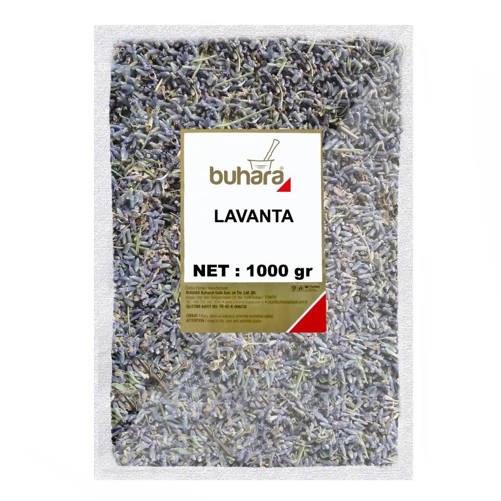 BUHARA KURU LAVANTA 1000 GR - BUHARA BAHARAT
