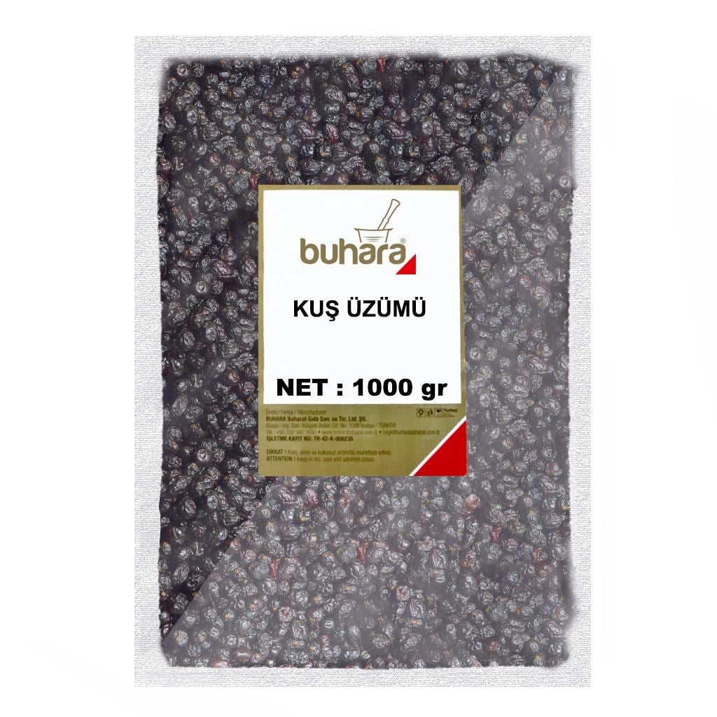 BUHARA KUŞ ÜZÜMÜ 1000 GR - BUHARA BAHARAT