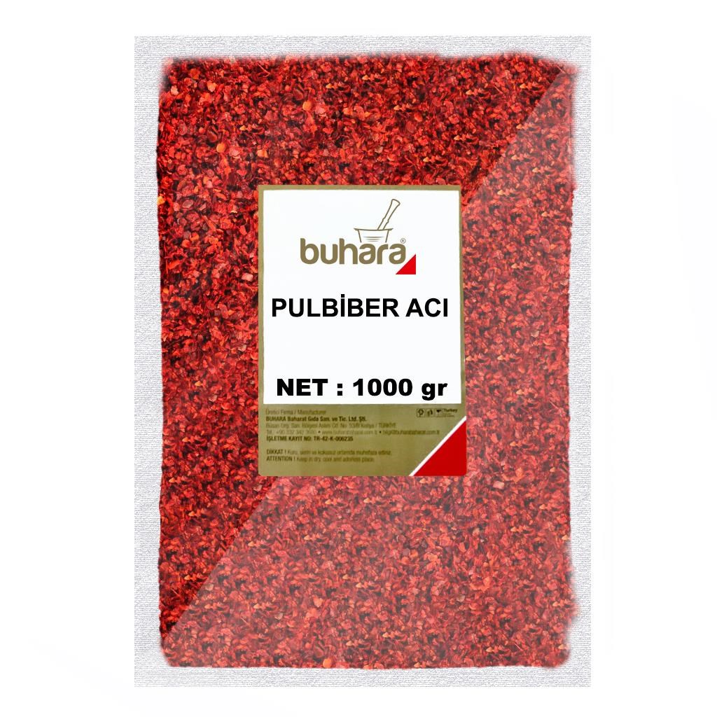 BUHARA PULBİBER ACI (İRİDİŞ) 1000 GR - BUHARA