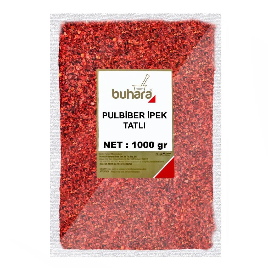 BUHARA PULBİBER İPEK TATLI 1000 GR - BUHARA BAHARAT