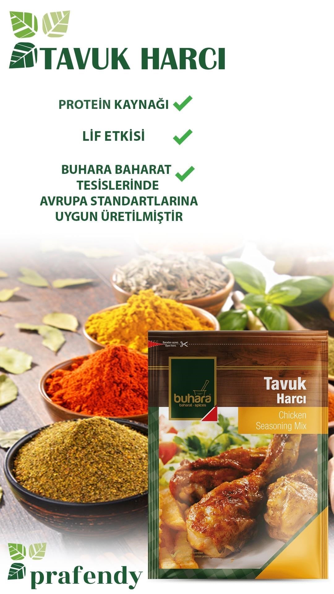 BUHARA TAVUK HARCI 90 GR  - BUHARA