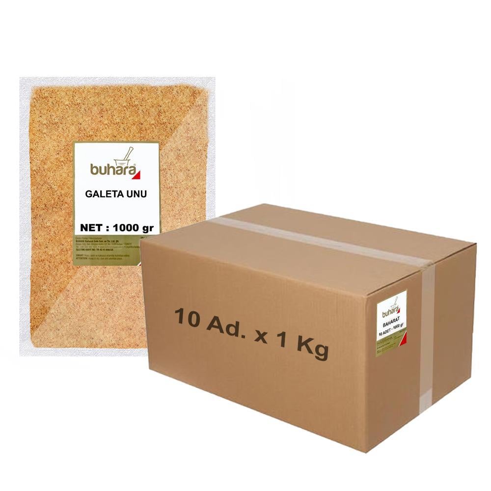 BUHARA TOPTAN GALETA UNU 1 KG x 10 Ad - 10 KG - BUHARA