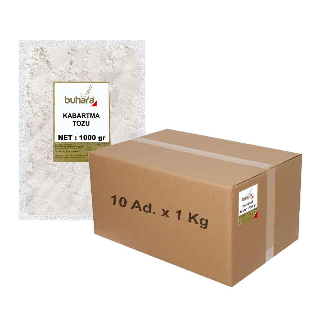 BUHARA TOPTAN HAMUR KABARTMA TOZU 1 KG x 10 Ad - 10 KG - BUHARA
