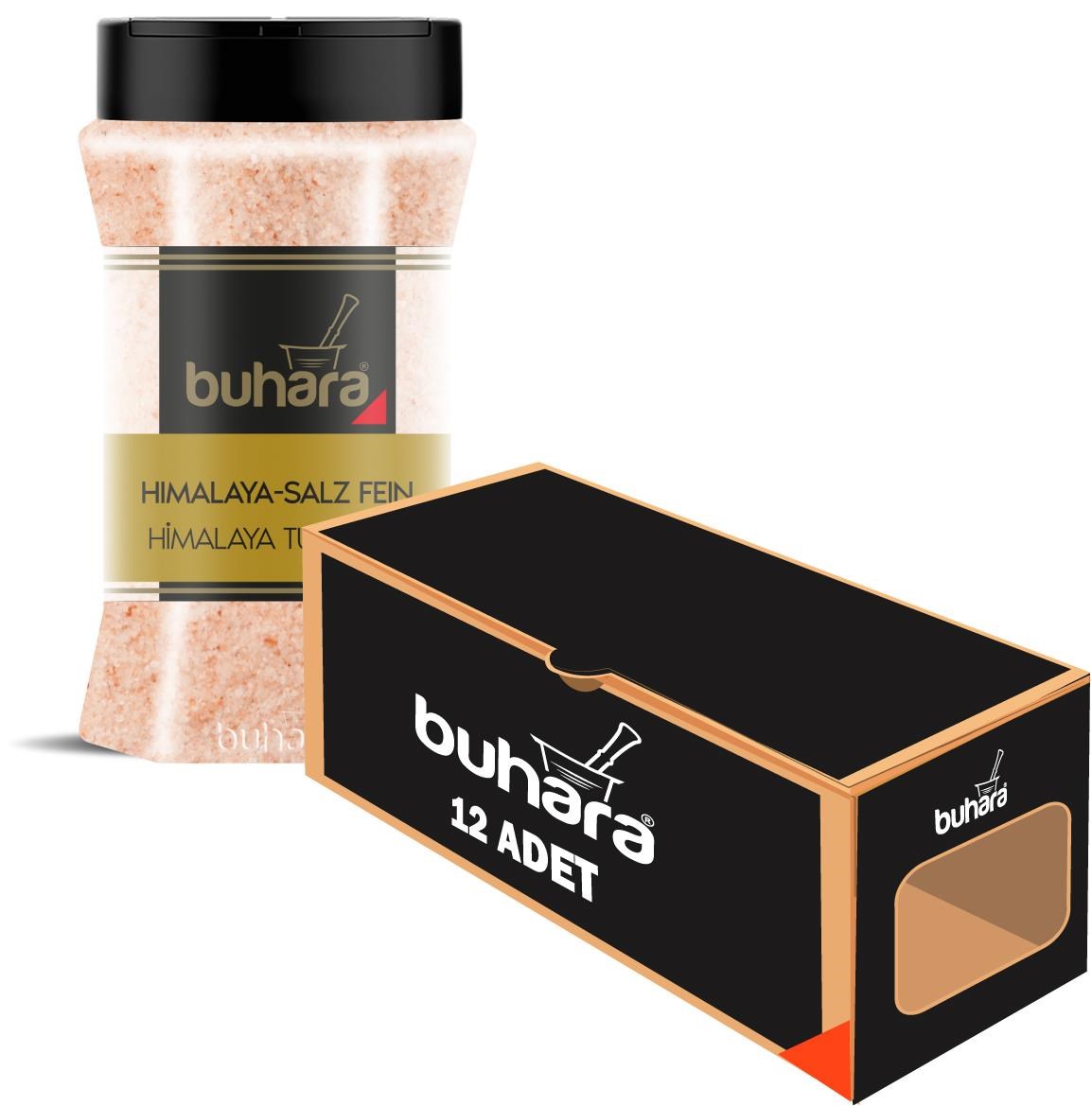 BUHARA TOPTAN HİMALAYA TUZU TOZ 300 GR x 12 Ad. PET - BUHARA