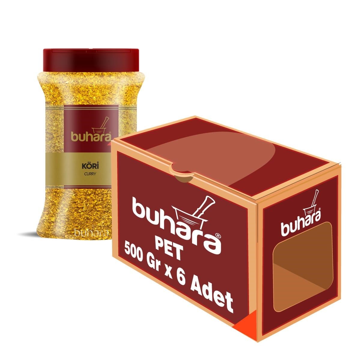 BUHARA TOPTAN KÖRİ 500 GR x 6 Ad. PET - BUHARA