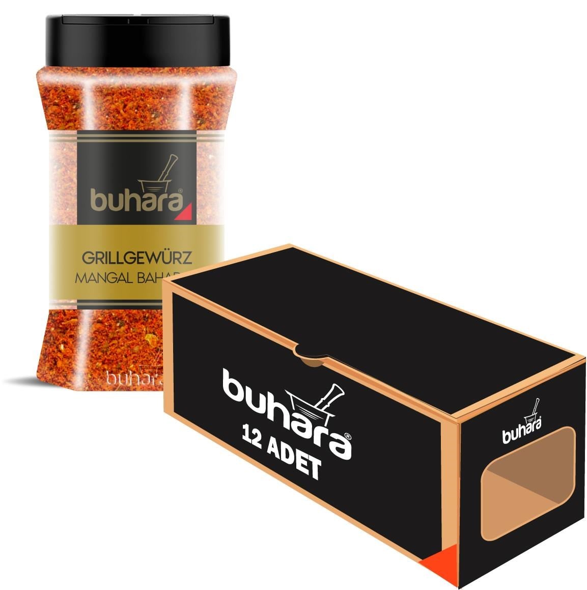 BUHARA TOPTAN MANGAL BAHARATI 200 GR x 12 Ad. PET - BUHARA