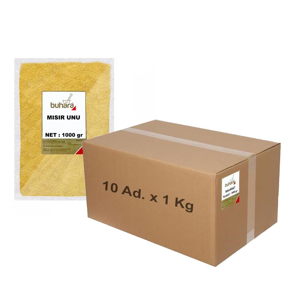 BUHARA TOPTAN MISIR UNU 1 KG x 10 Ad - 10 KG - BUHARA