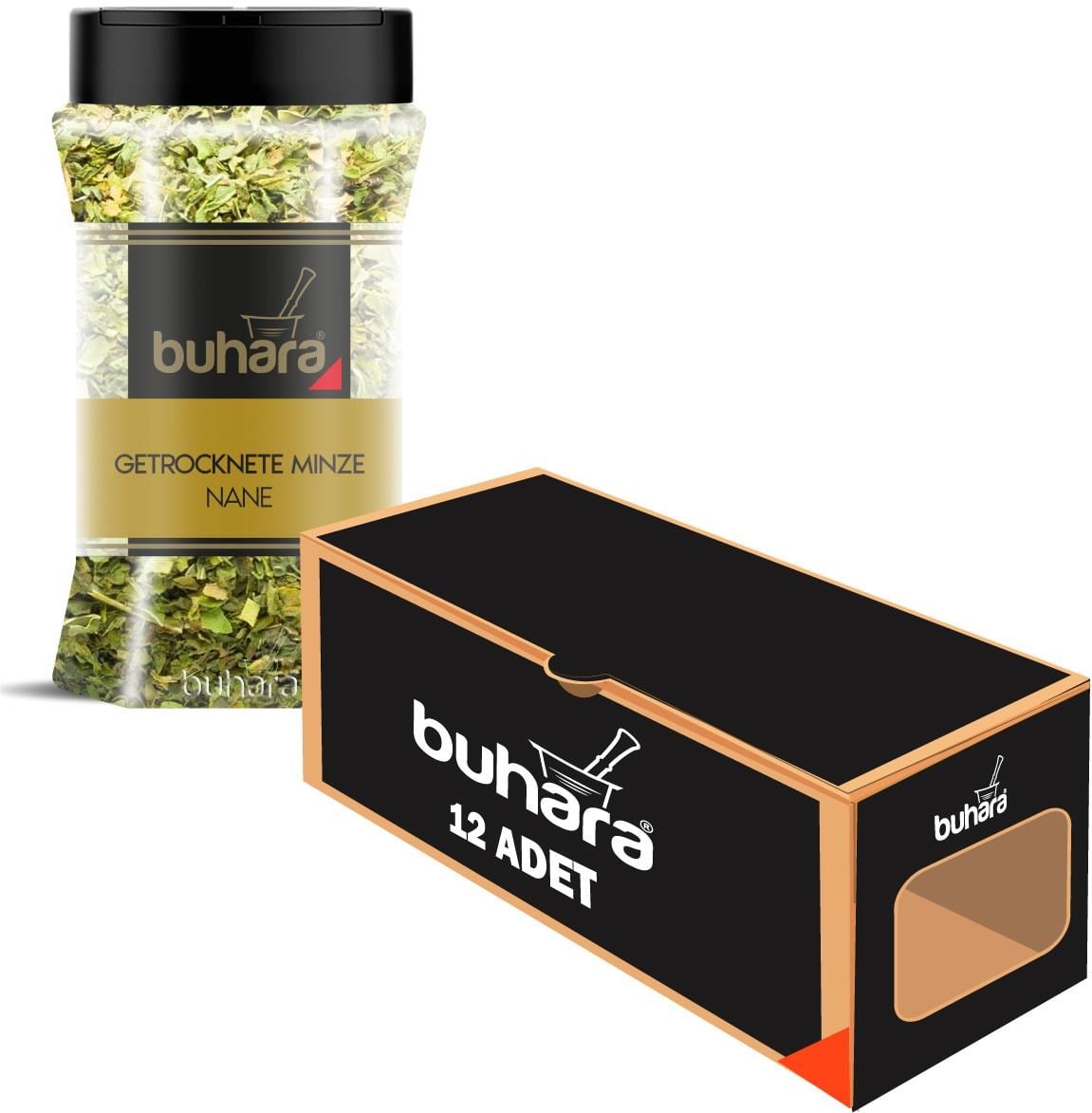 BUHARA TOPTAN NANE 60 GR  x 12 Ad. PET - BUHARA