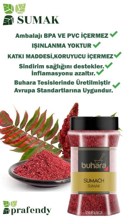 BUHARA TOPTAN SUMAK 150 GR x 12 Ad. PET - BUHARA