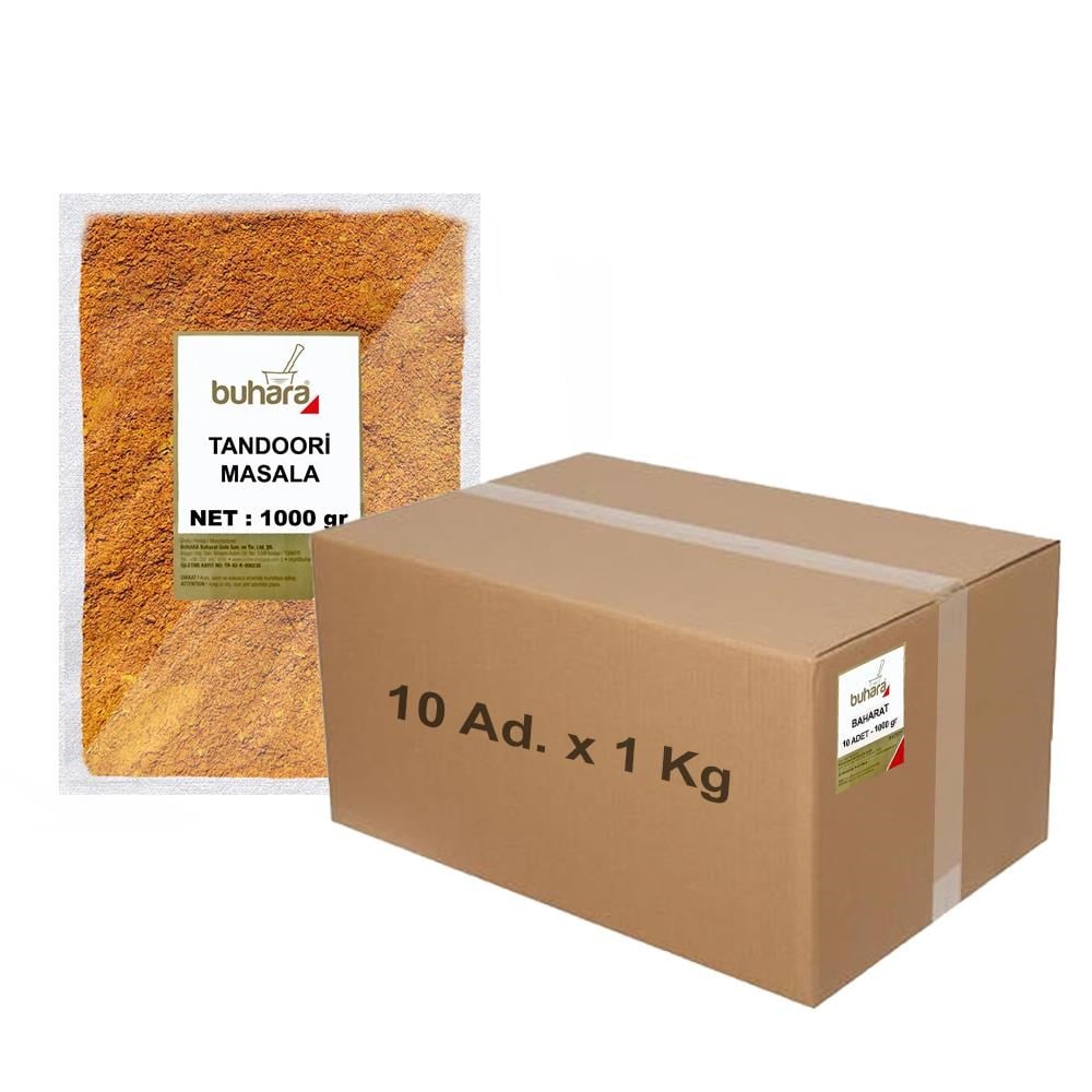 BUHARA TOPTAN TANDORİ MASALA 1 KG x 10 Ad - 10 KG - BUHARA