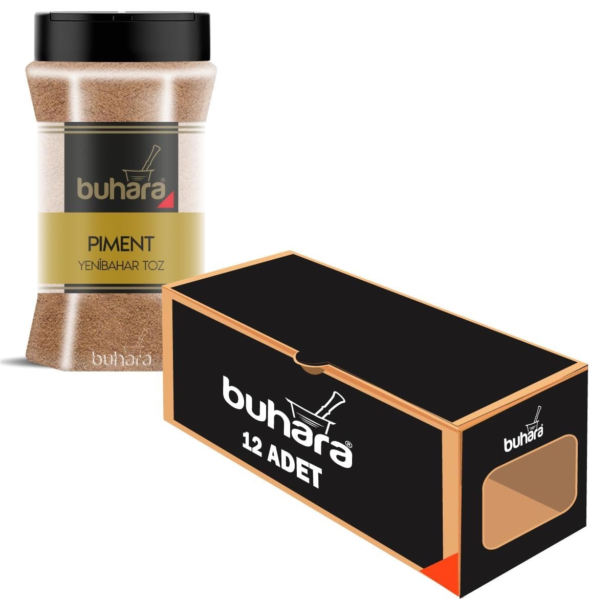 BUHARA TOPTAN YENİ BAHAR TOZ 150 GR x 12 Ad. PET - BUHARA