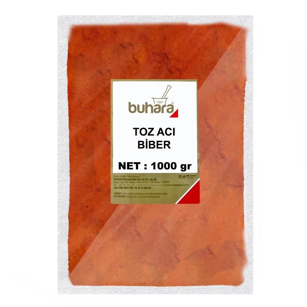 BUHARA TOZ ACI BİBER 1000 GR - BUHARA