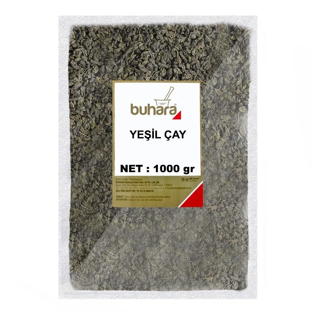 BUHARA YEŞİL ÇAY DÖKME 1000 GR  - BUHARA