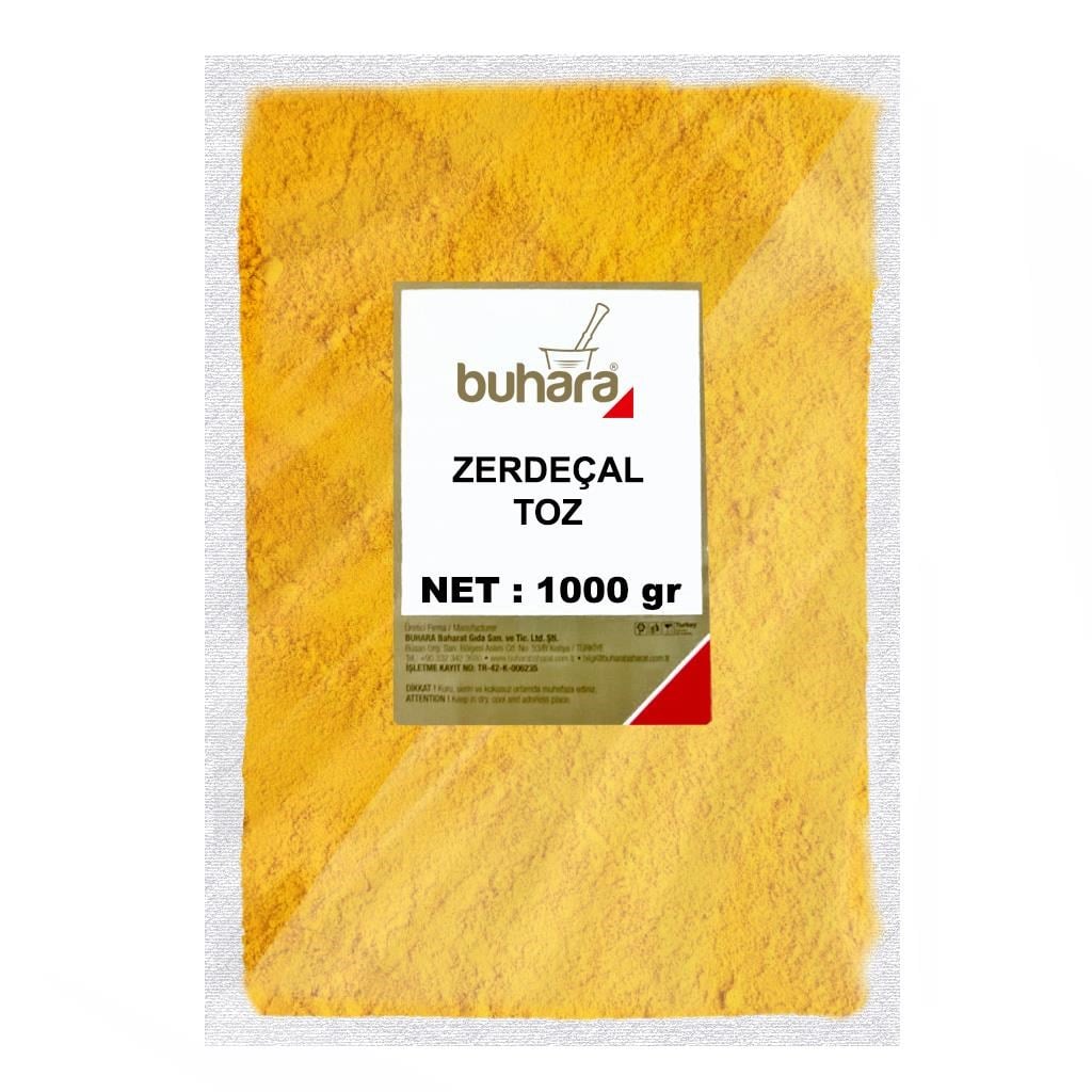 BUHARA ZERDEÇAL TOZ 1000 GR - BUHARA