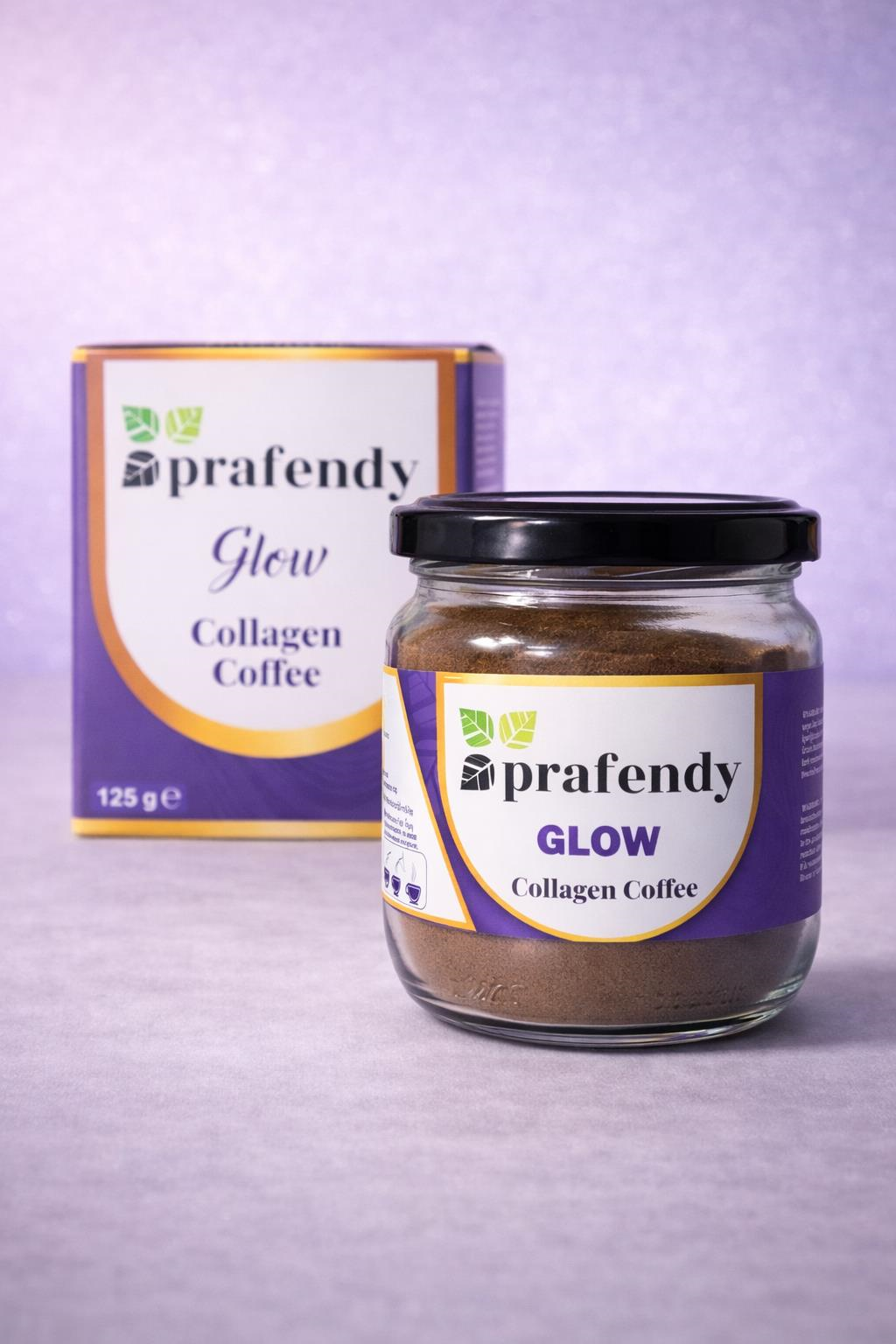 PRAFENDY GLOW KOLAJENLİ KAHVE 125g - PRAFENDY