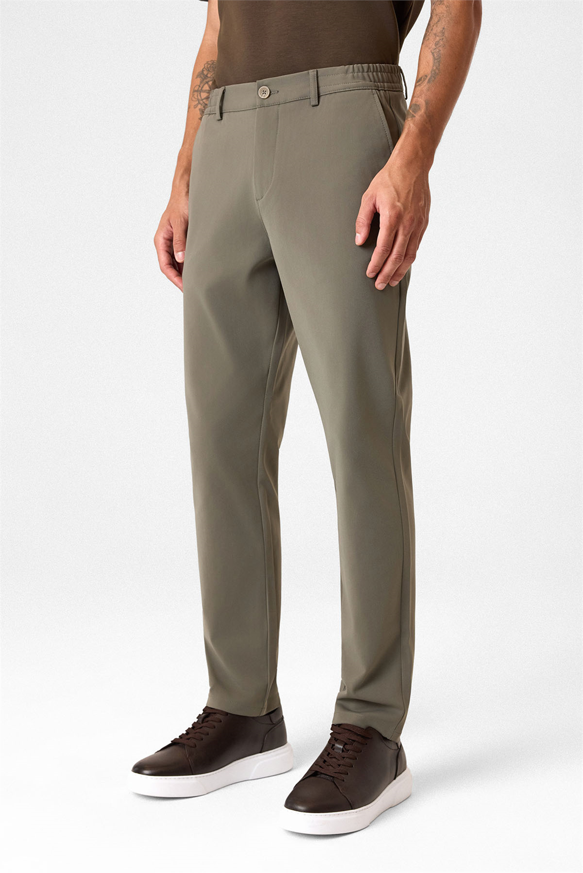 Adaçayı Comfort Slim Jogger Pantolon