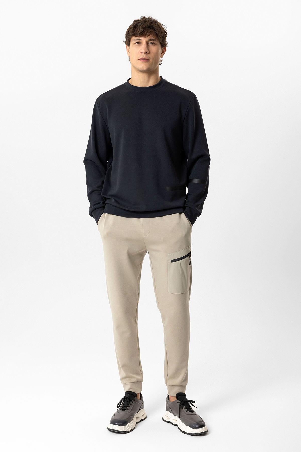 BİSİKLET YAKA REGULAR FIT SWEAT