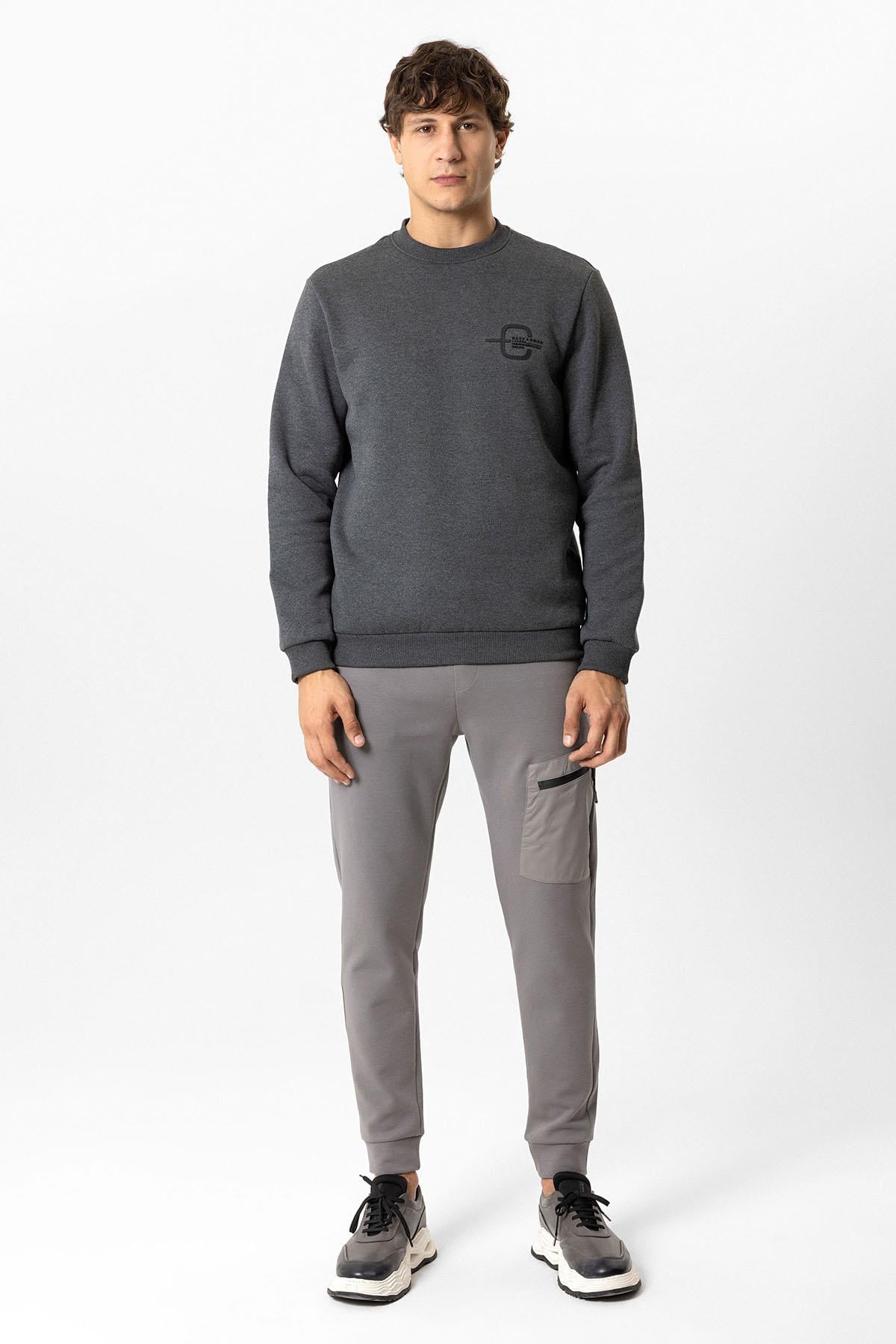 BİSİKLET YAKA REGULAR FIT SWEAT