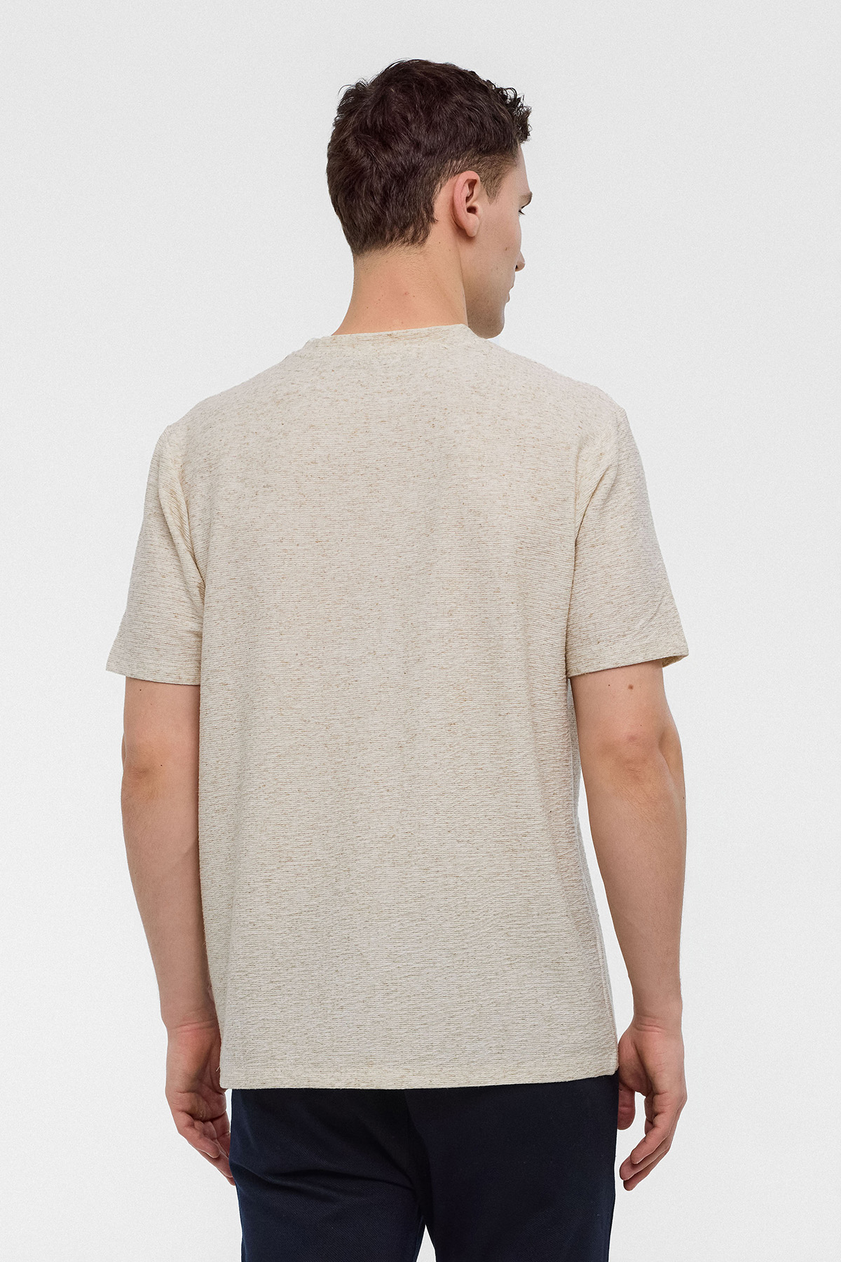 BİSİKLET YAKA REGULAR FIT TSHIRT