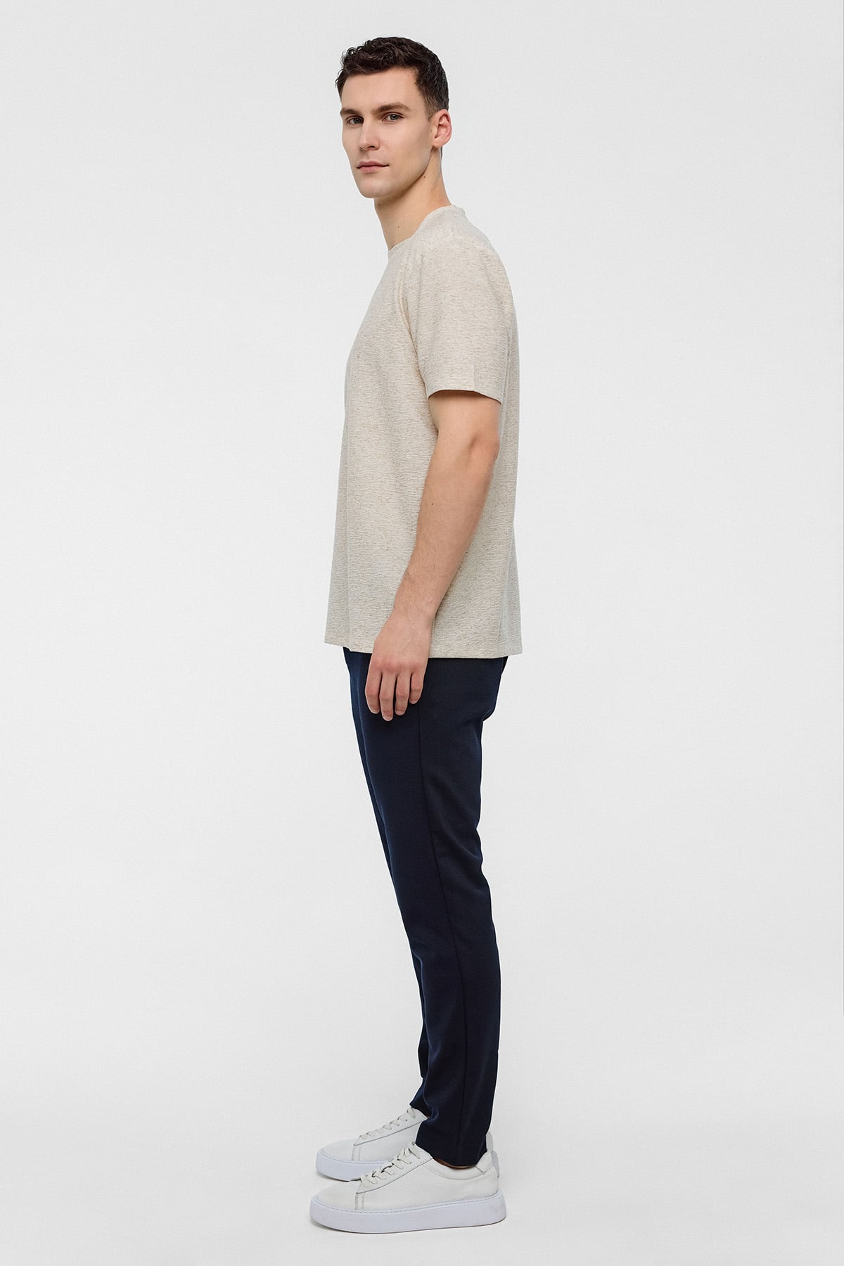 BİSİKLET YAKA REGULAR FIT TSHIRT