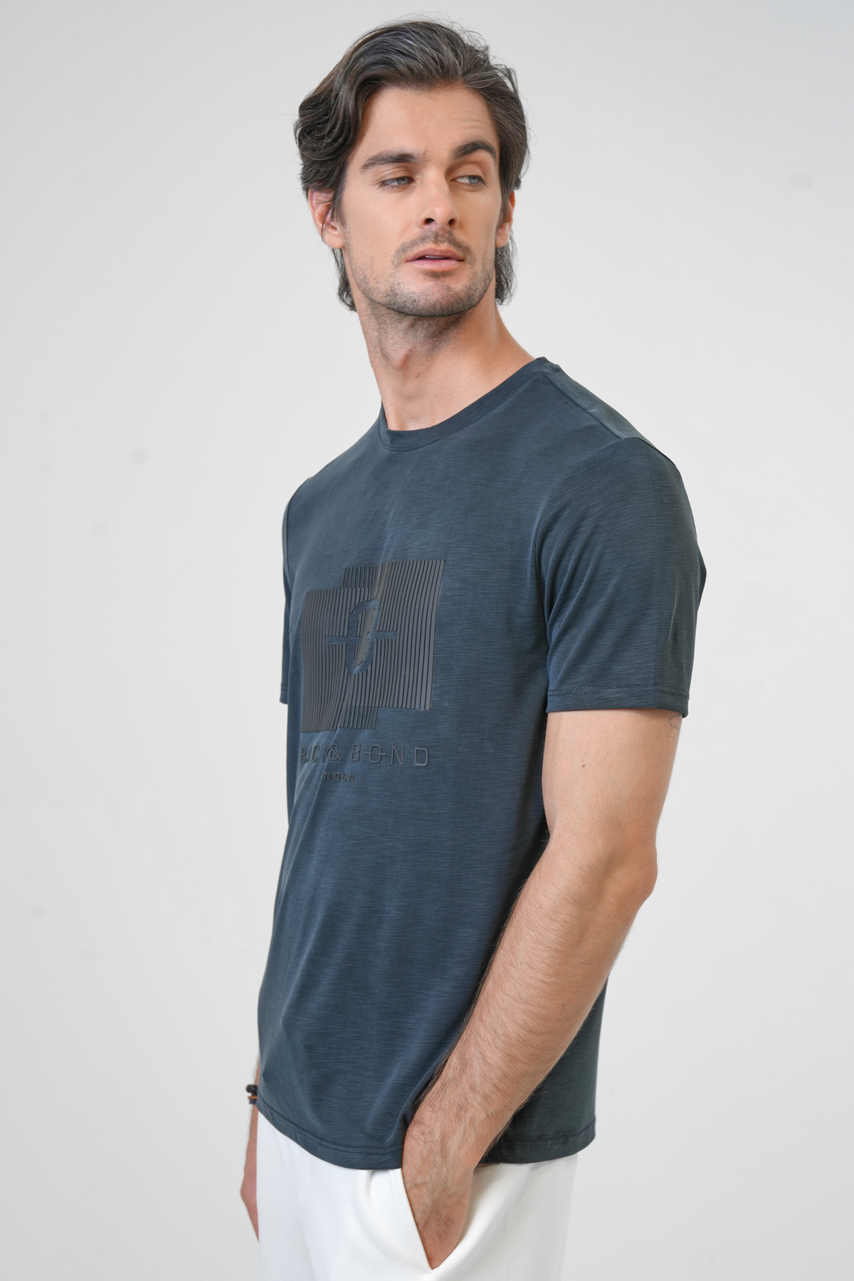 BİSİKLET YAKA T-SHIRT