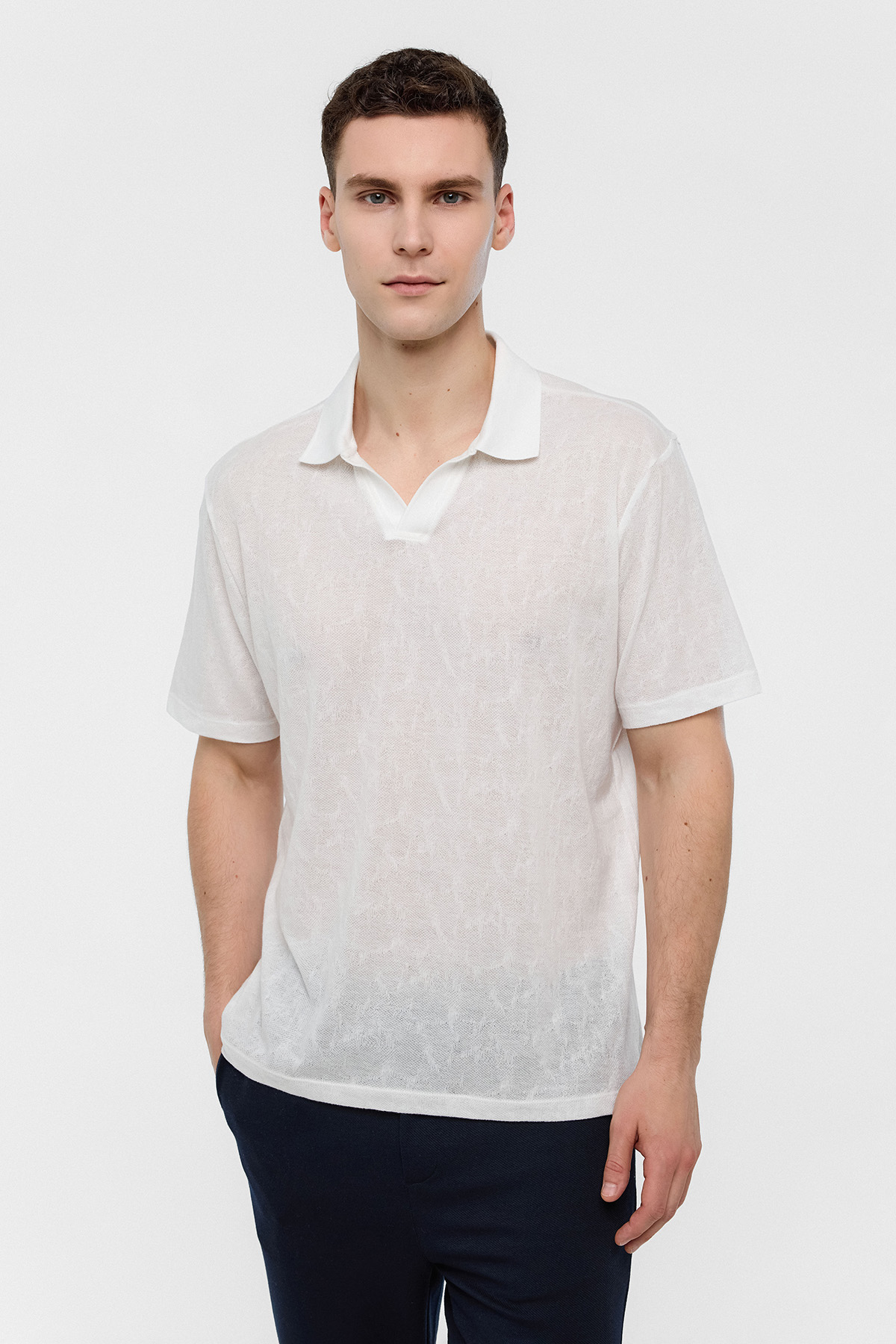 DÜĞMESİZ POLO YAKA TSHIRT