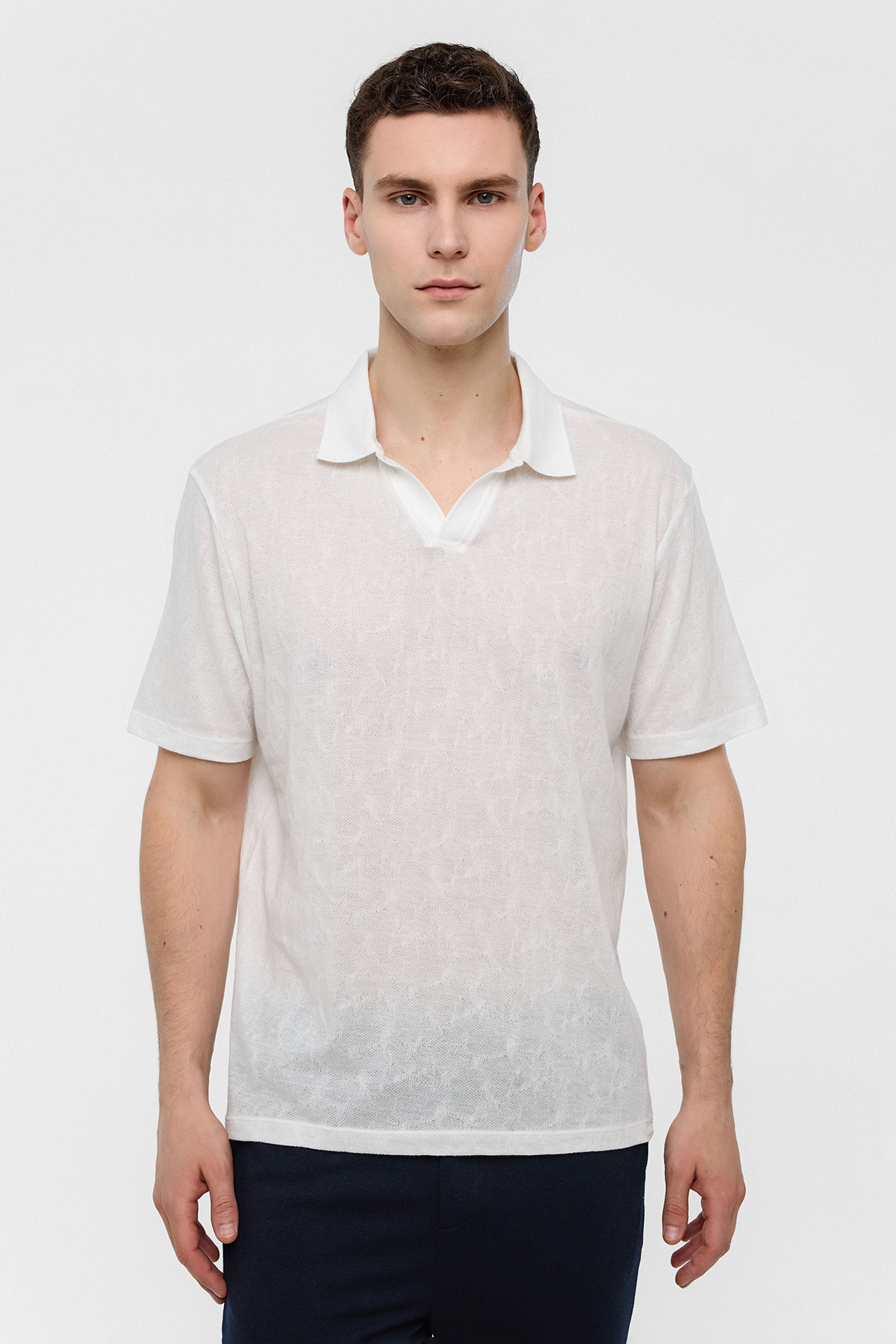 DÜĞMESİZ POLO YAKA TSHIRT