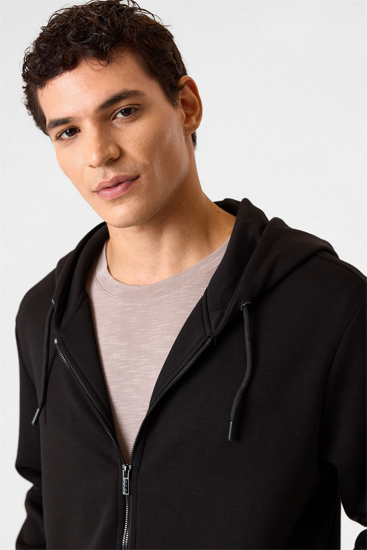 KAPŞONLU FERMUARLI SWEAT/HIRKA