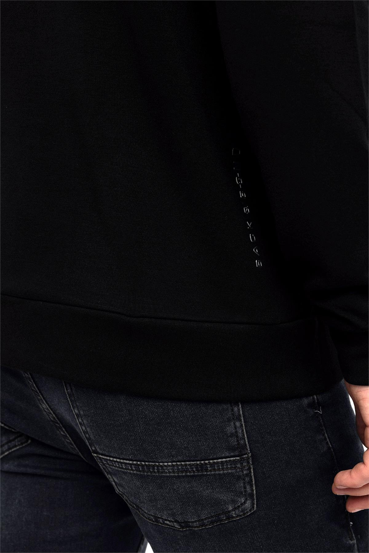 KAPŞONLU KANGURU CEPLİ SWEAT