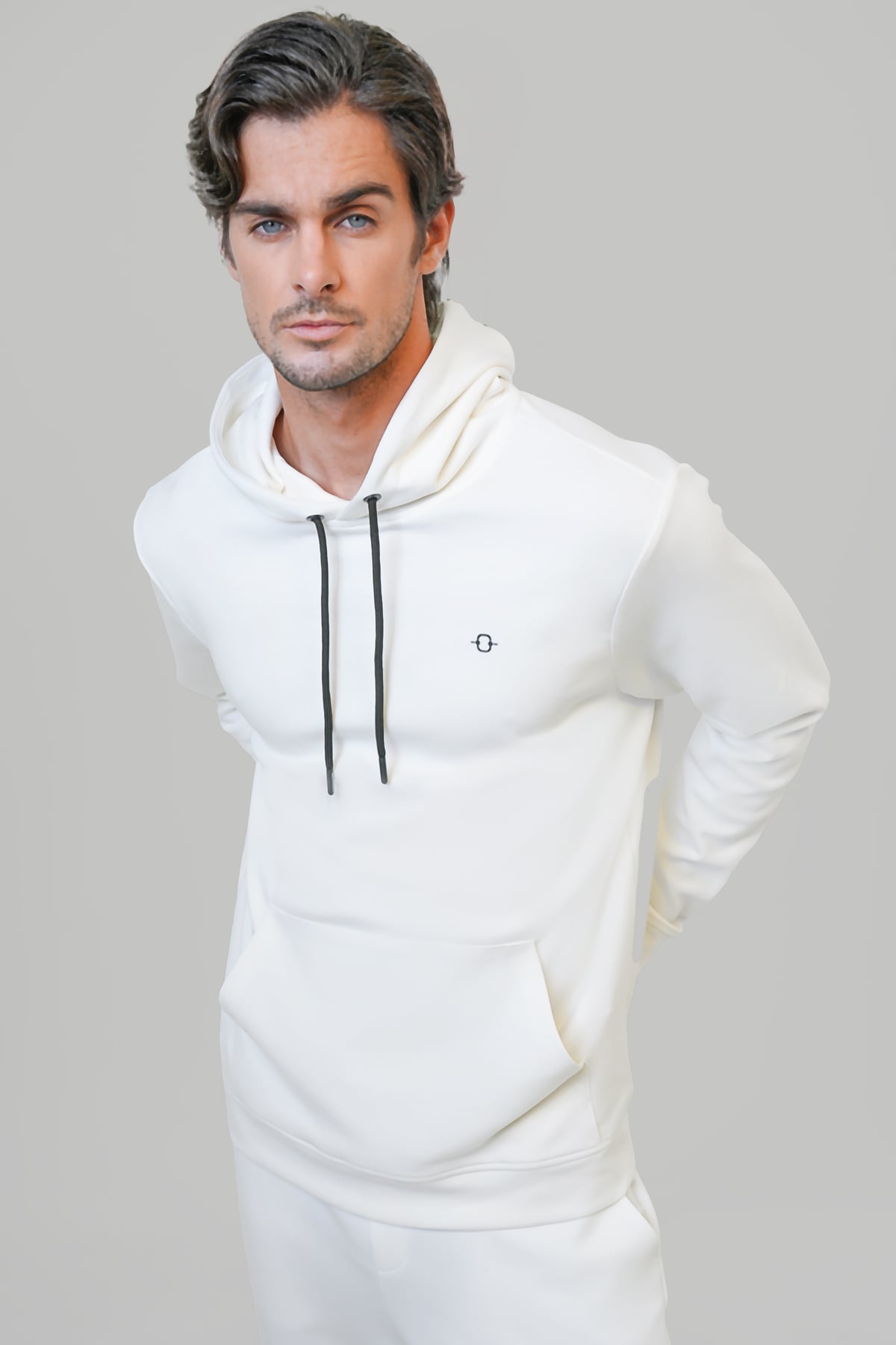 KAPÜŞONLU ÖRME SWEAT