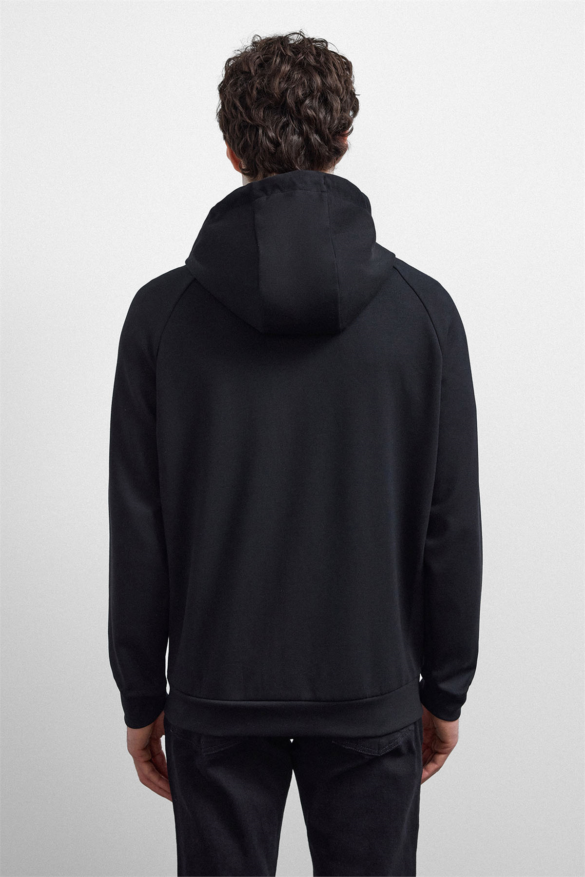 KAPÜŞONLU REGULAR FIT SWEAT HIRKA