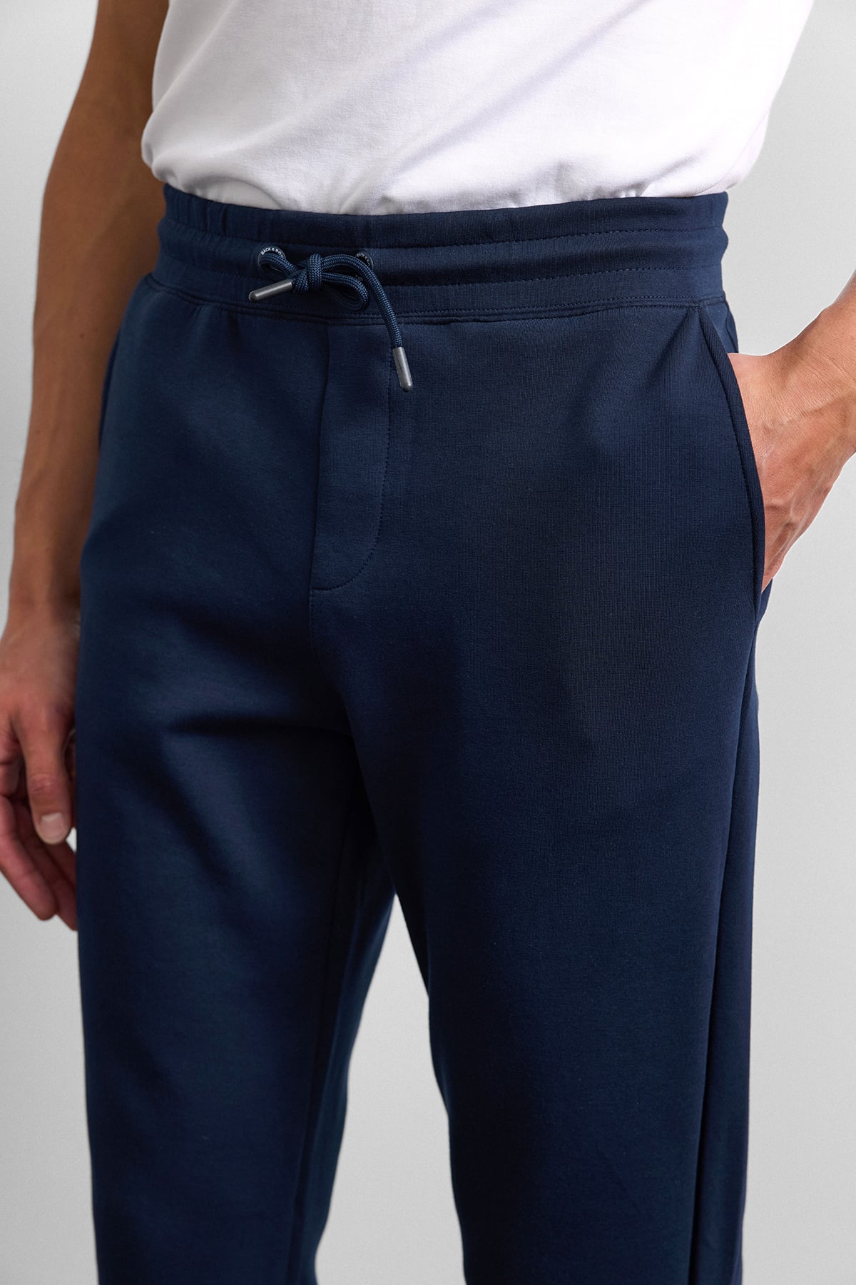 Lacivert Regular Fit Düz Paça Jogger Pantolon