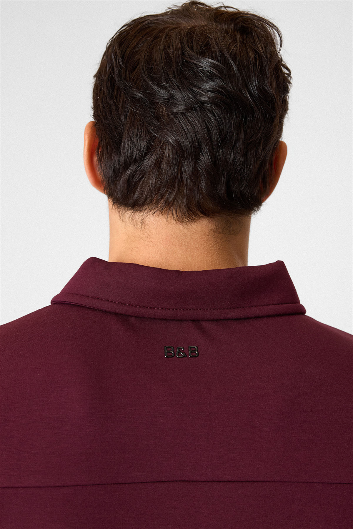 POLO YAKA YARIM FGERMUARLI SWEAT
