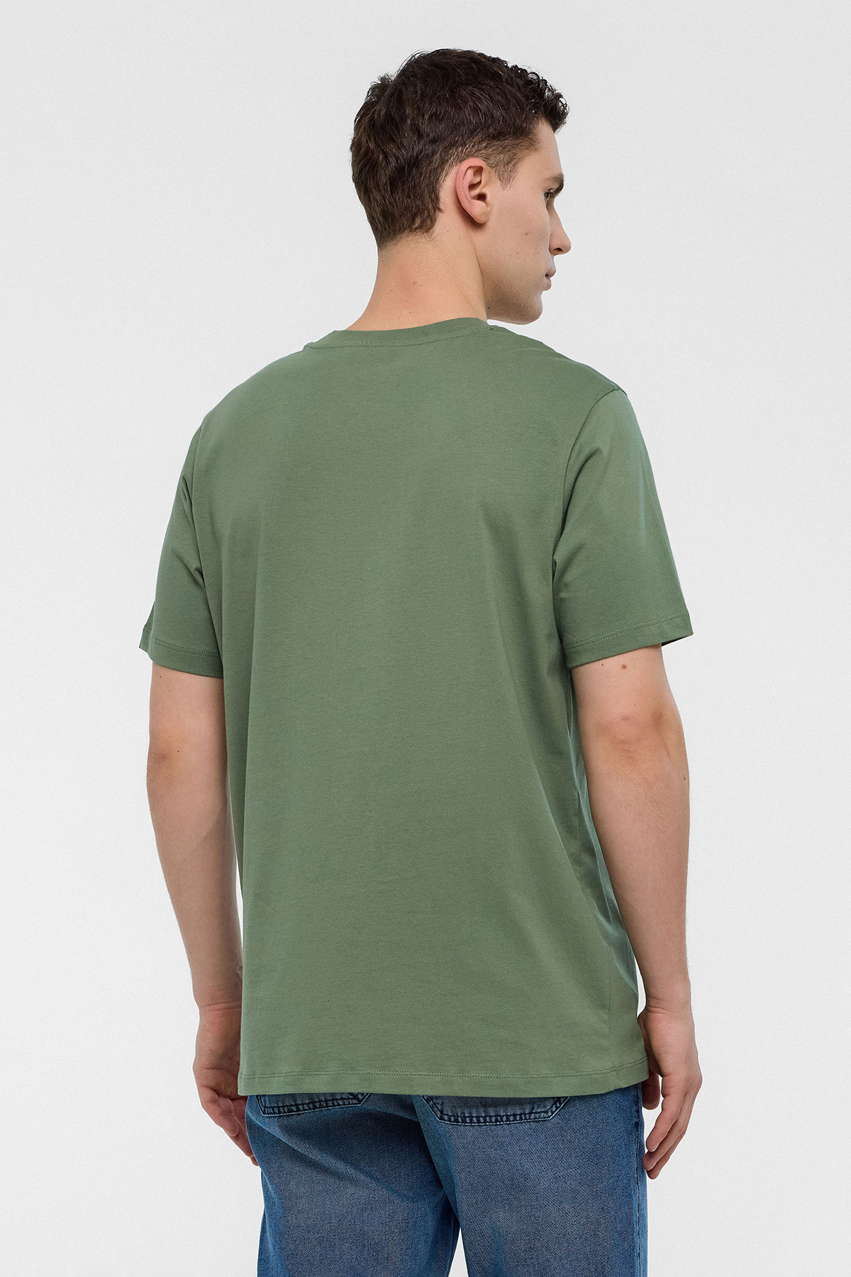 REGULAR FIT BİSİKLET YAKA BASİC TSHIRT