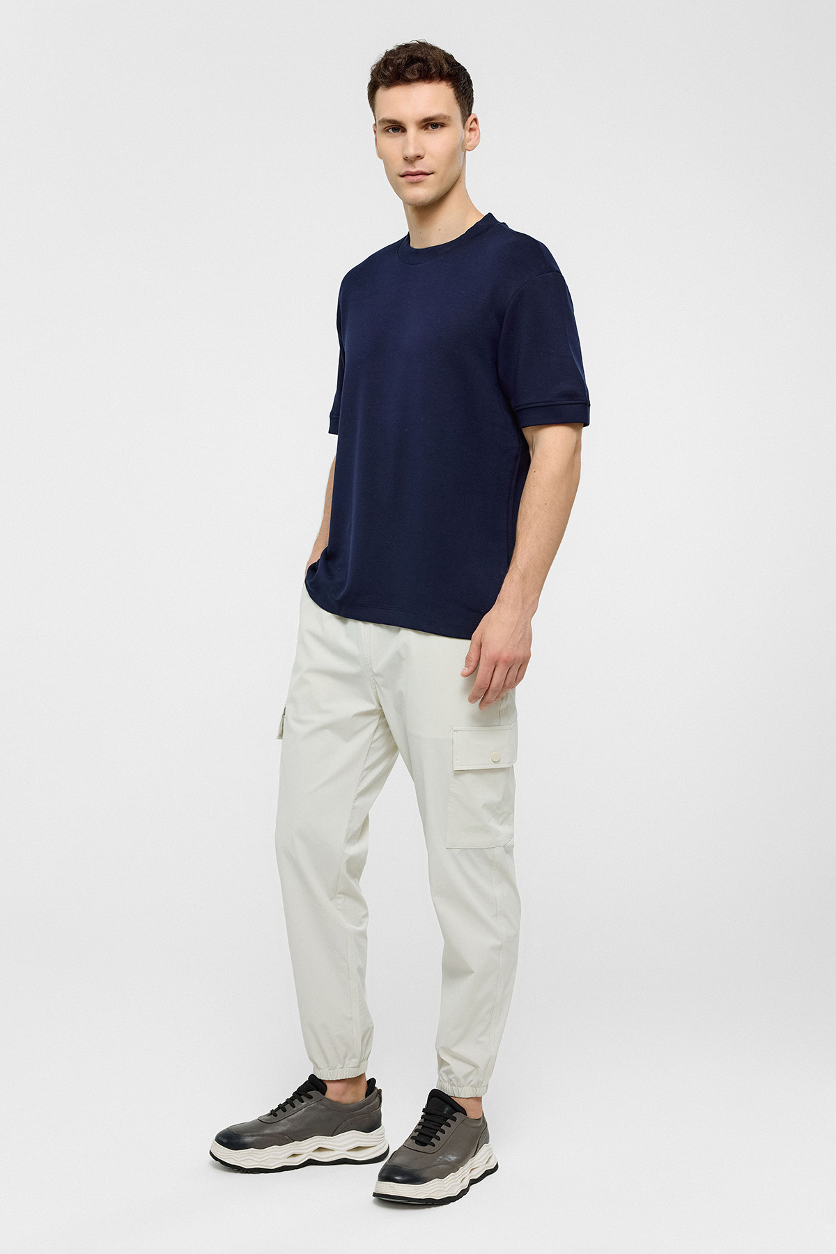REGULAR FIT BİSİKLET YAKA BASIC TSHIRT