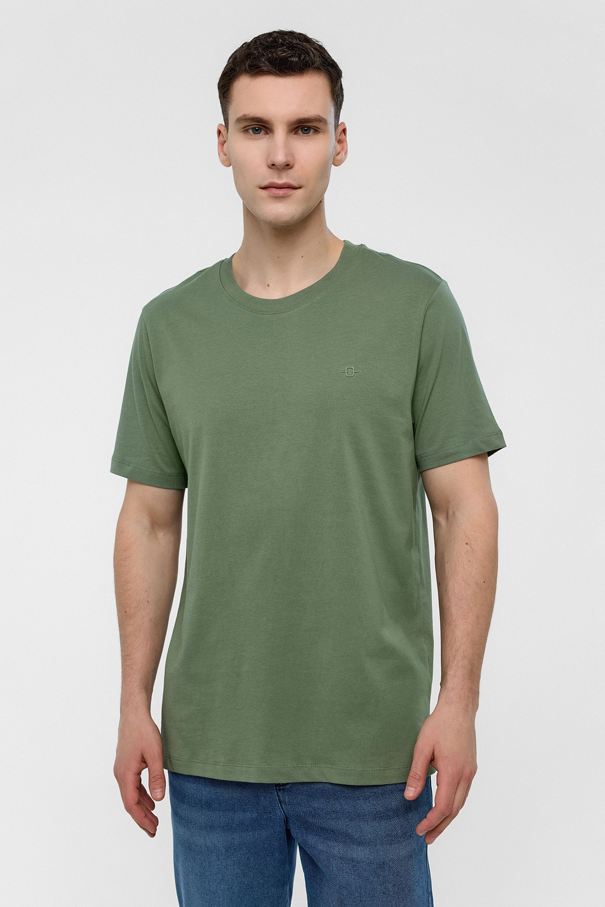REGULAR FIT BİSİKLET YAKA BASİC TSHIRT
