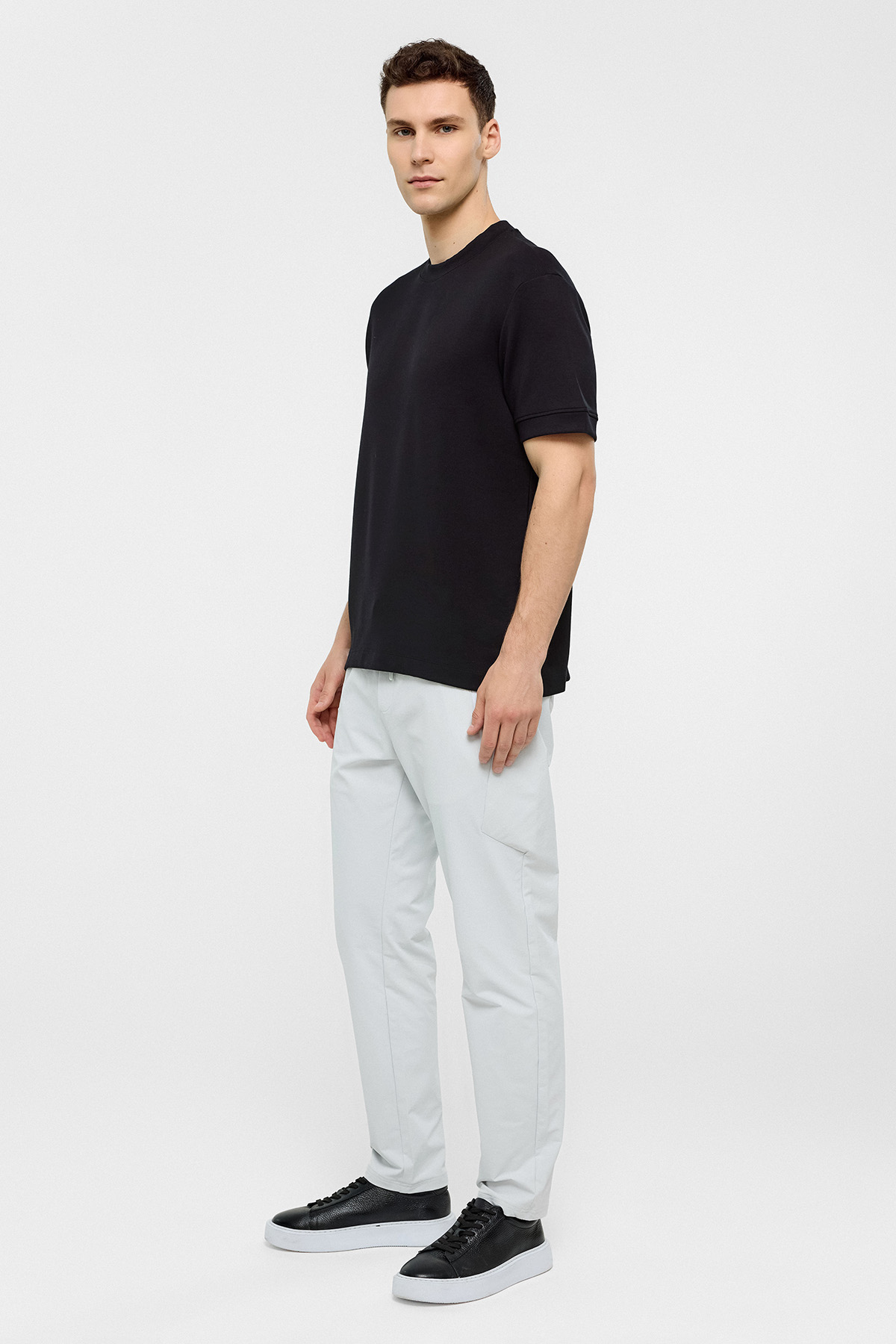 REGULAR FIT BİSİKLET YAKA BASIC TSHIRT