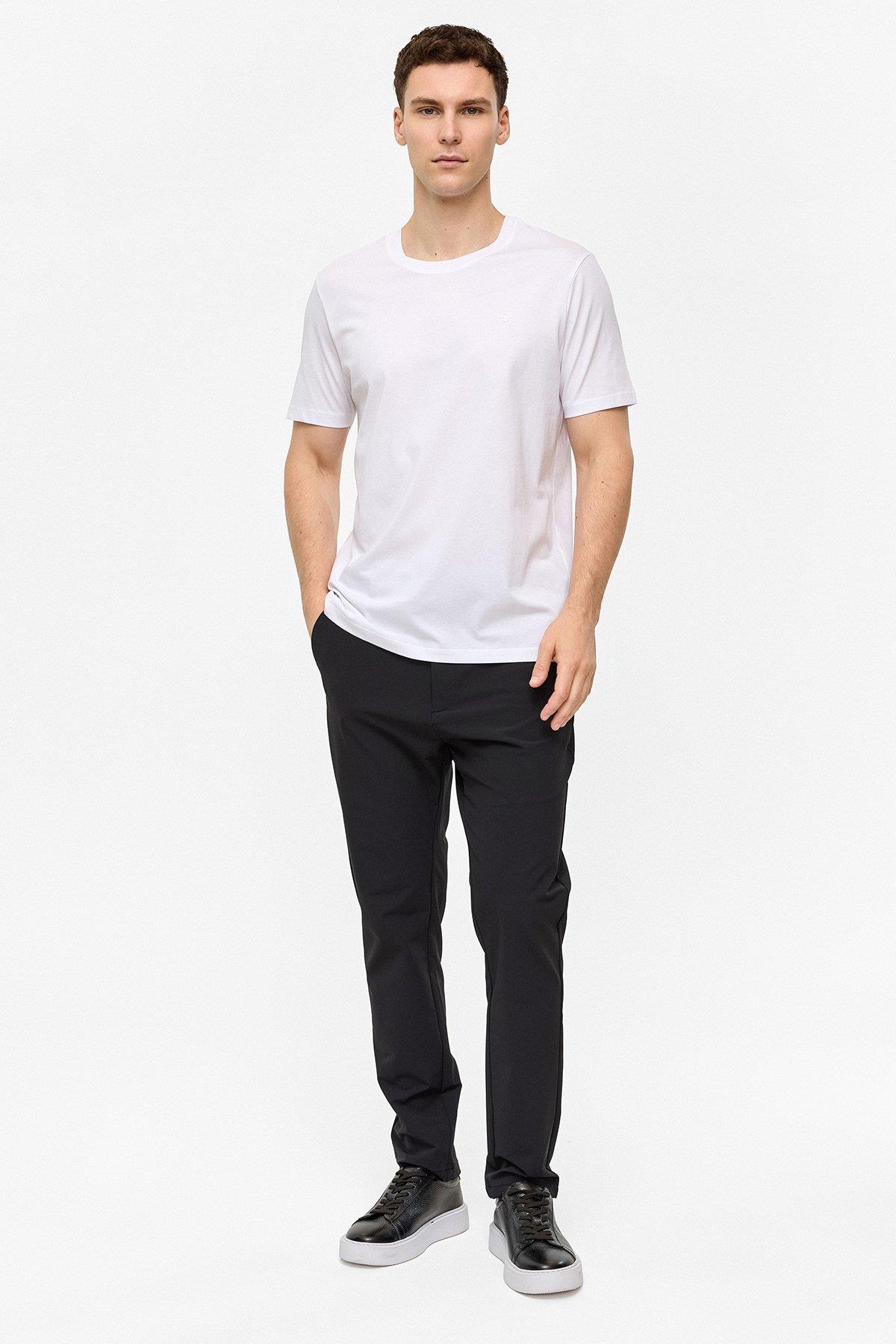 REGULAR FIT  BİSİKLET YAKA BASIC TSHIRT