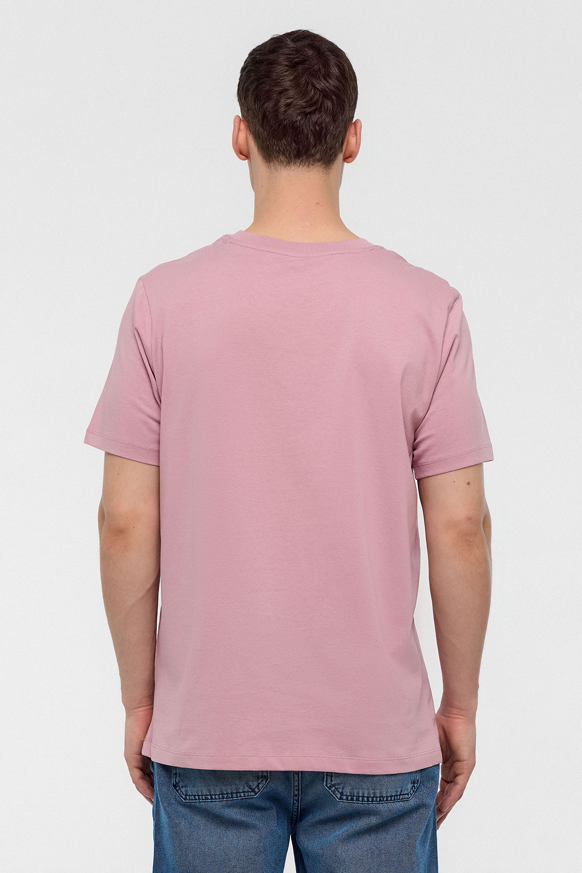 REGULAR FIT BİSİKLET YAKA BASİC TSHIRT