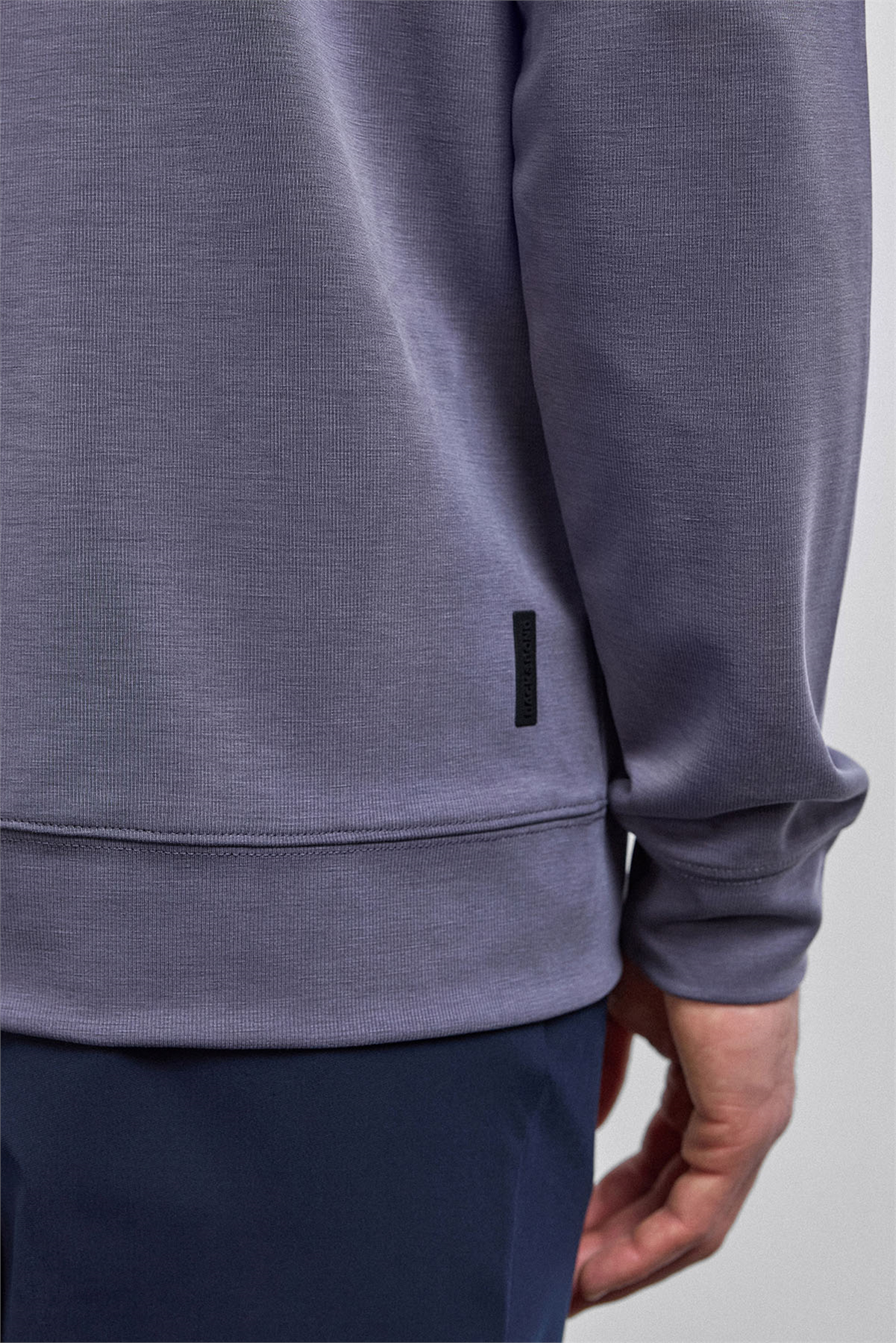 REGULAR FIT BİSİKLET YAKA SWEAT