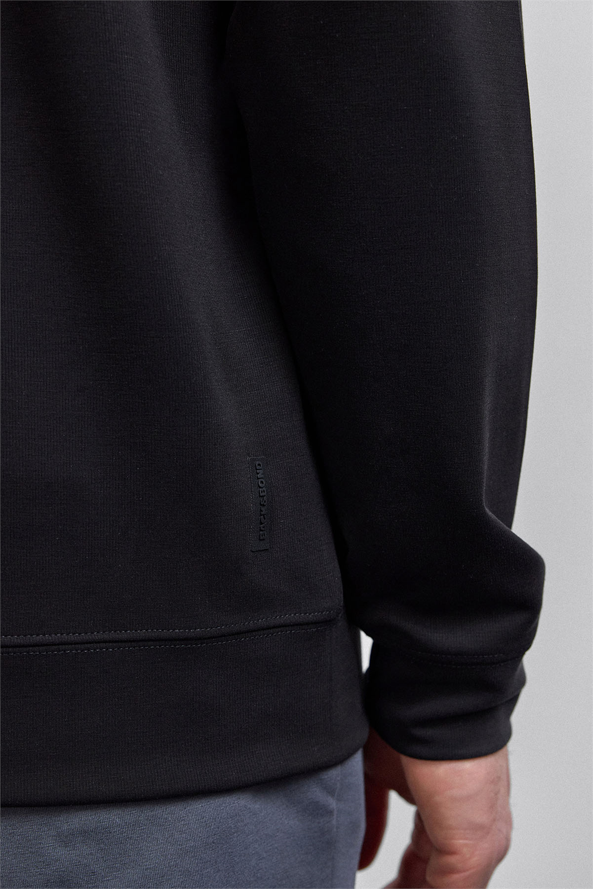 REGULAR FIT BİSİKLET YAKA SWEAT
