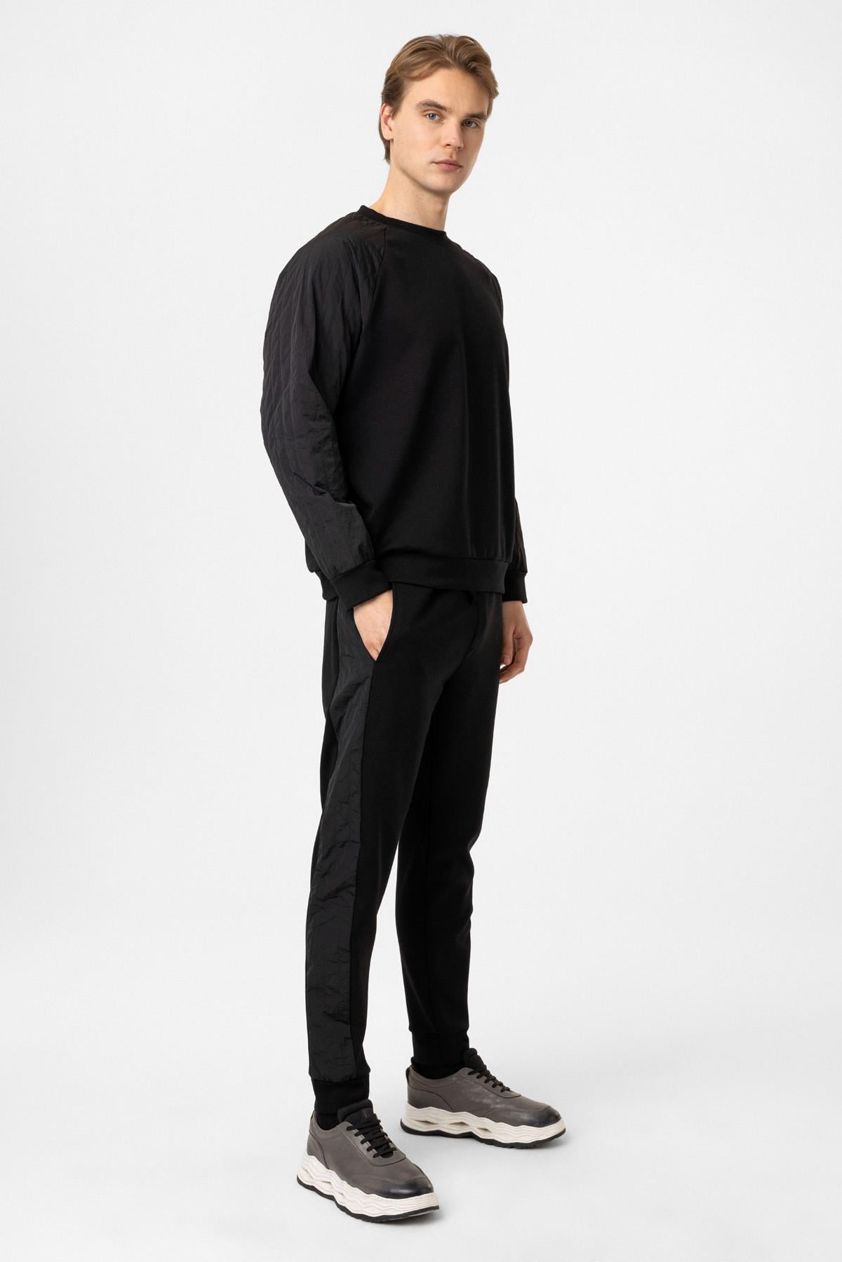 Regular Fit Bisiklet Yaka Sweatshirt