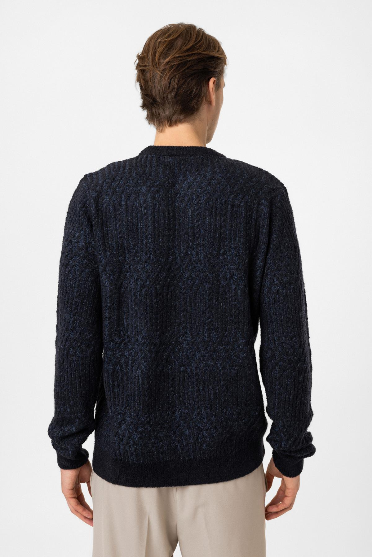 Regular Fit Bisiklet Yaka Triko Kazak