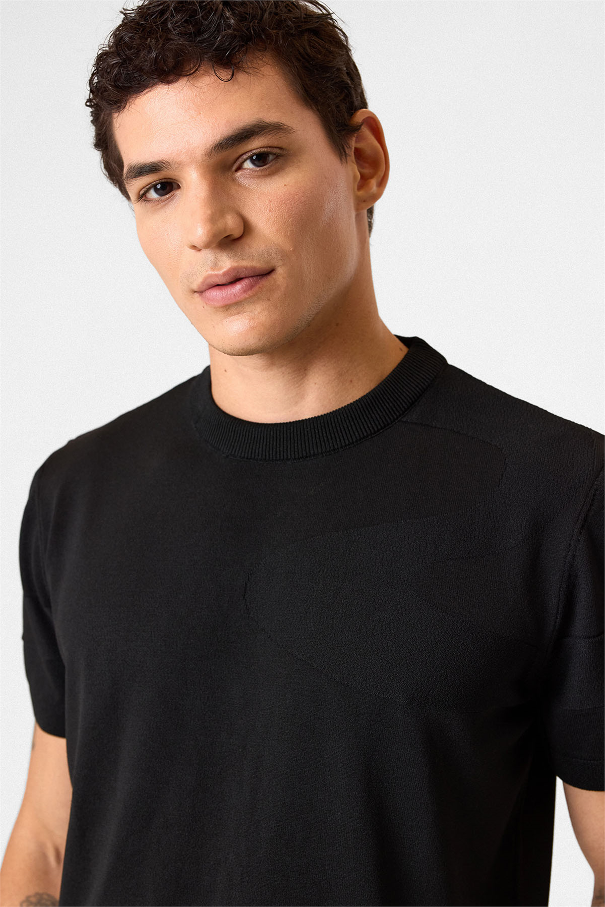 REGULAR FIT BİSİKLET YAKA TRIKO TSHIRT
