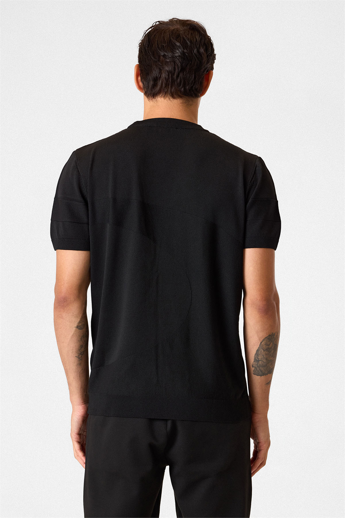 REGULAR FIT BİSİKLET YAKA TRIKO TSHIRT