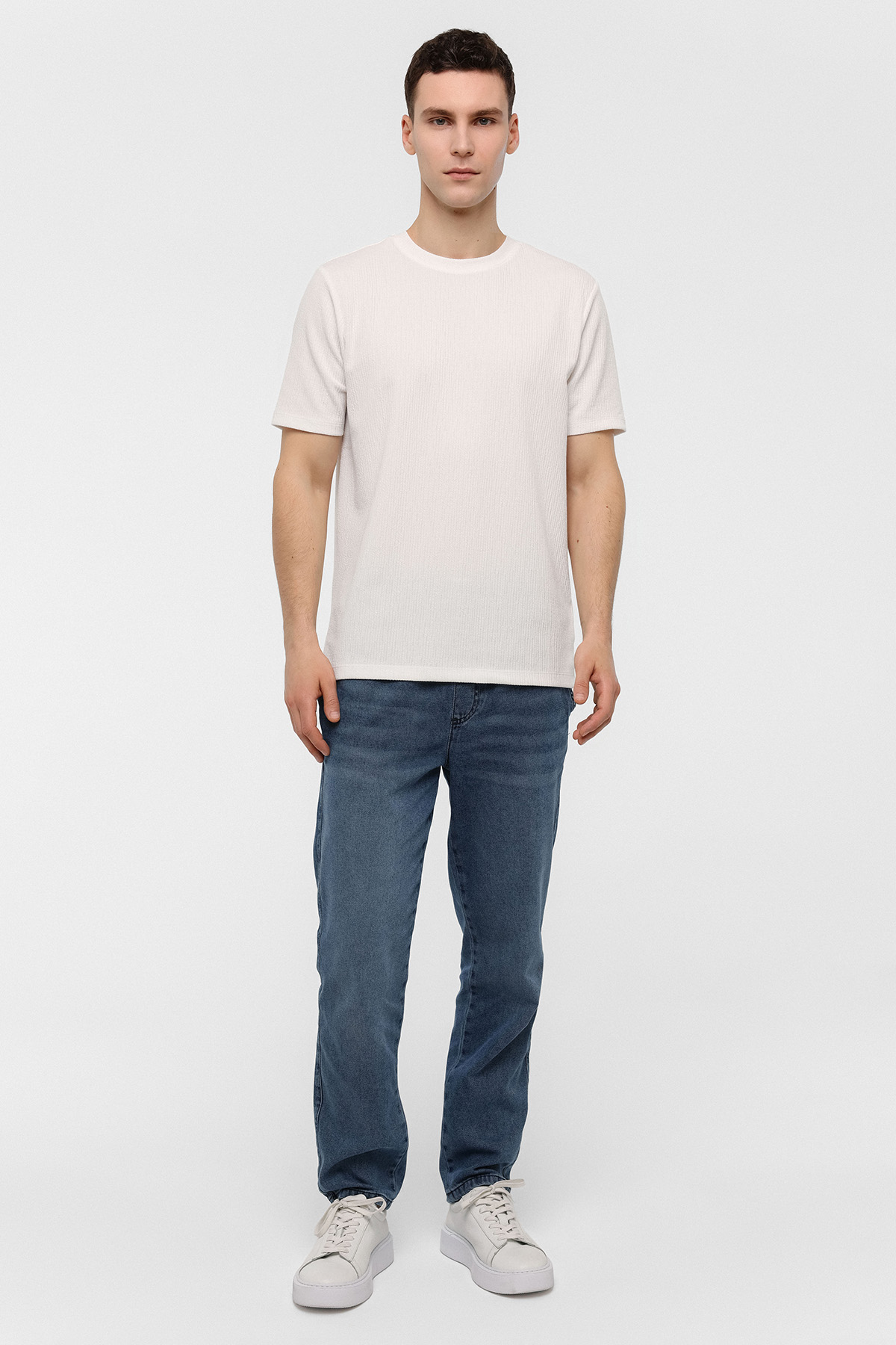 REGULAR FIT BISIKLET YAKA TSHIRT