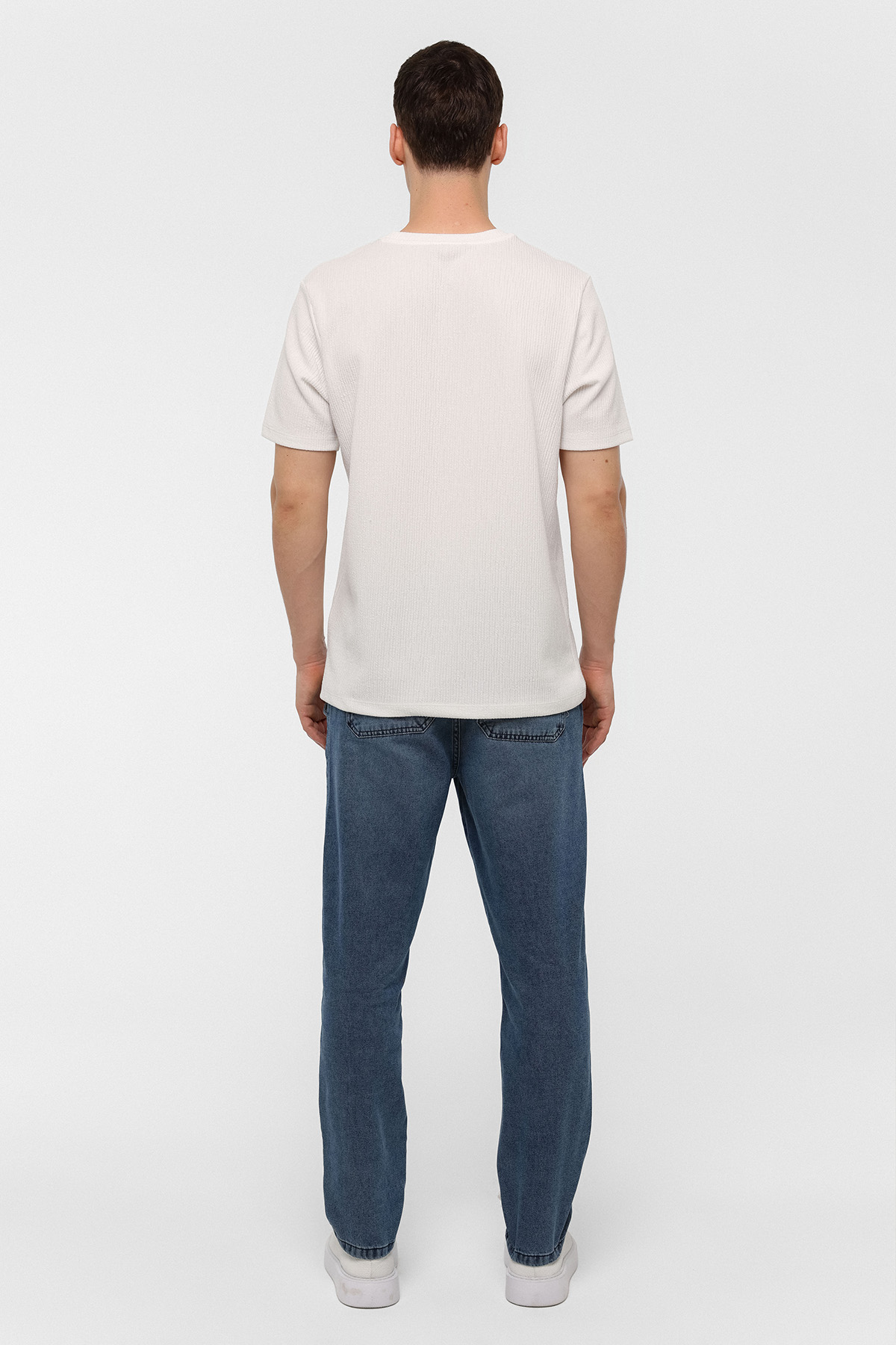 REGULAR FIT BISIKLET YAKA TSHIRT