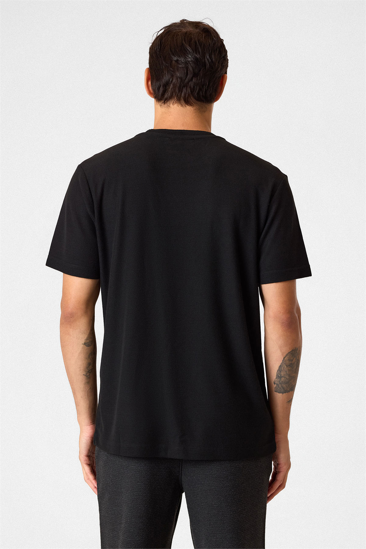 REGULAR FIT BISIKLET YAKA TSHIRT