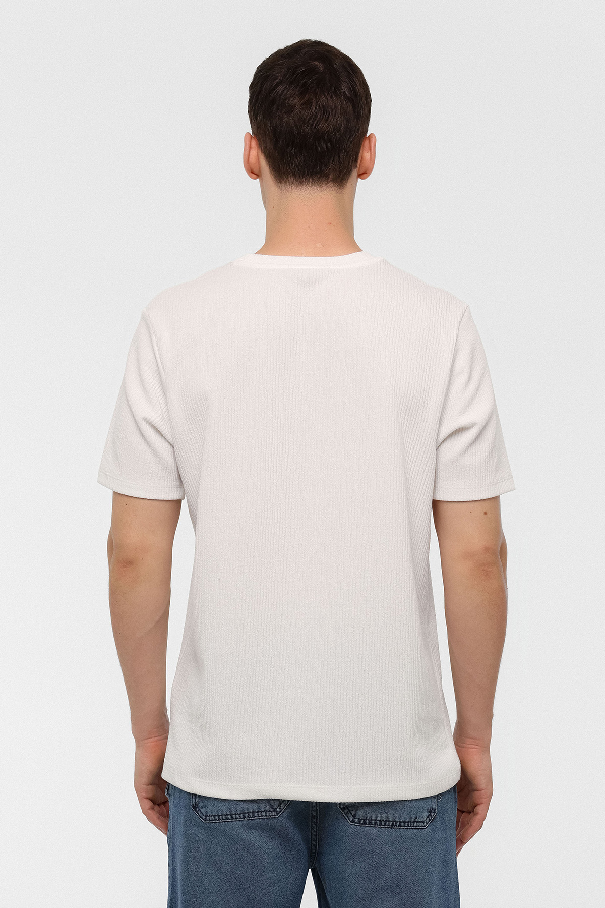 REGULAR FIT BISIKLET YAKA TSHIRT