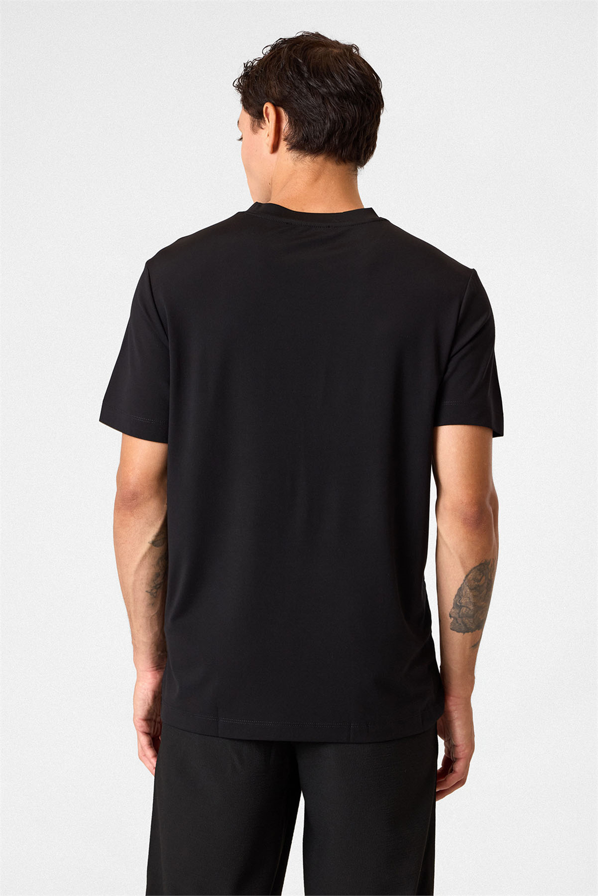 REGULAR FIT BİSİKLET YAKA TSHIRT